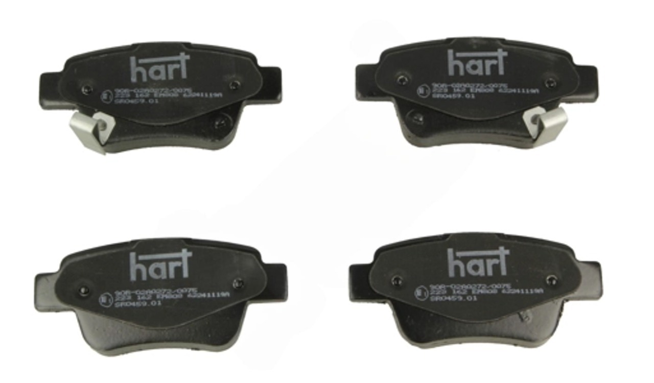 колод.торм. зад. Toyota Avensis, Corolla 03->  (HART)