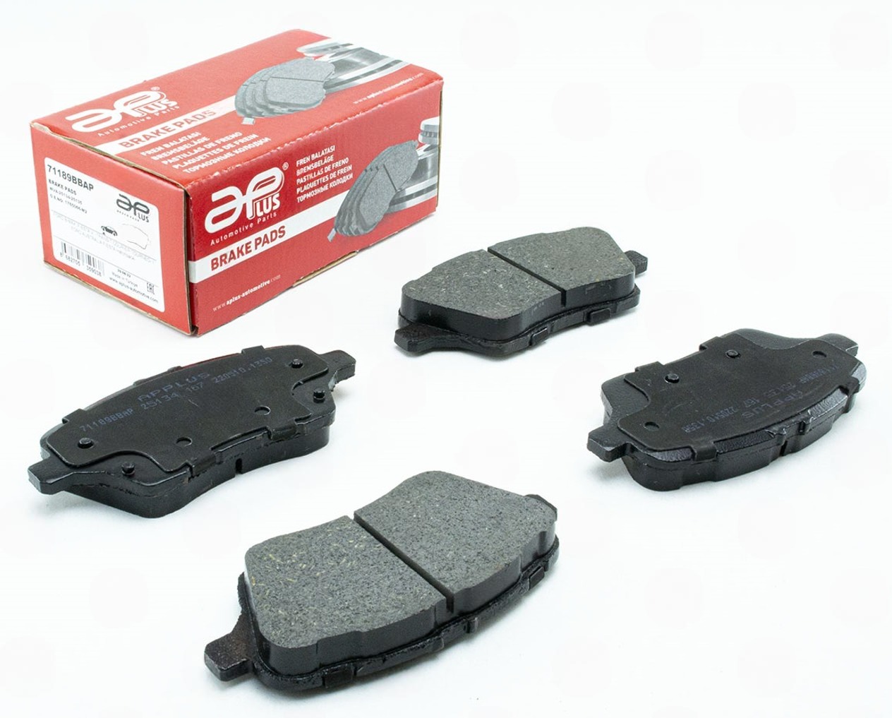 колод.торм. пер. Ford Fiesta 06->  (APLUS)