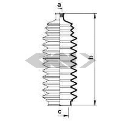 Пыльник рулевого механизма