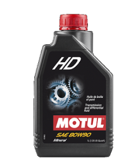 масло трансм. Motul 80W-90 GL-4/5 HD (1л)