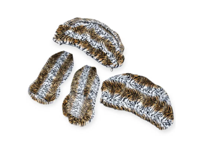 чехлы салона универс. "меховые" тигр коричневый  №12