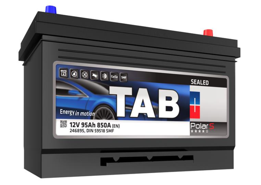 АКБ TAB POLAR S (Asia), R"+" 95Ah, En850 (303 x 175 x 227) правый "+"