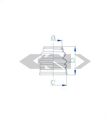 Пильовик рульового механізма