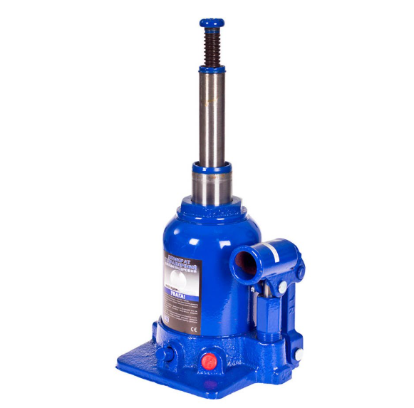 домкрат гидравл.  2Т  130-370мм  (коробка) двухштоковый Vitol