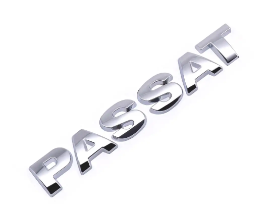 эмблема багажника "PASSAT" 2011-2015  (124х16мм)