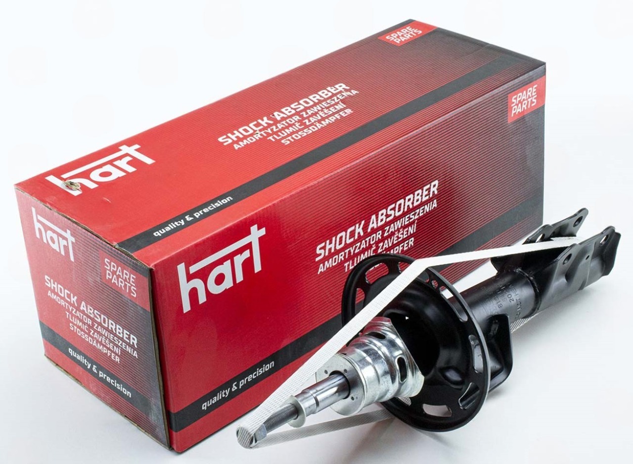 амортизатор пер. Honda Jazz, Fit левый L 02->  (HART)