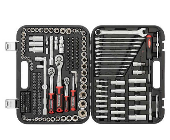 набор инструмента 1/2",1/4",3/8"  219 шт  с битами PROFI  Тайвань Storm ET-8219 - зображення 2