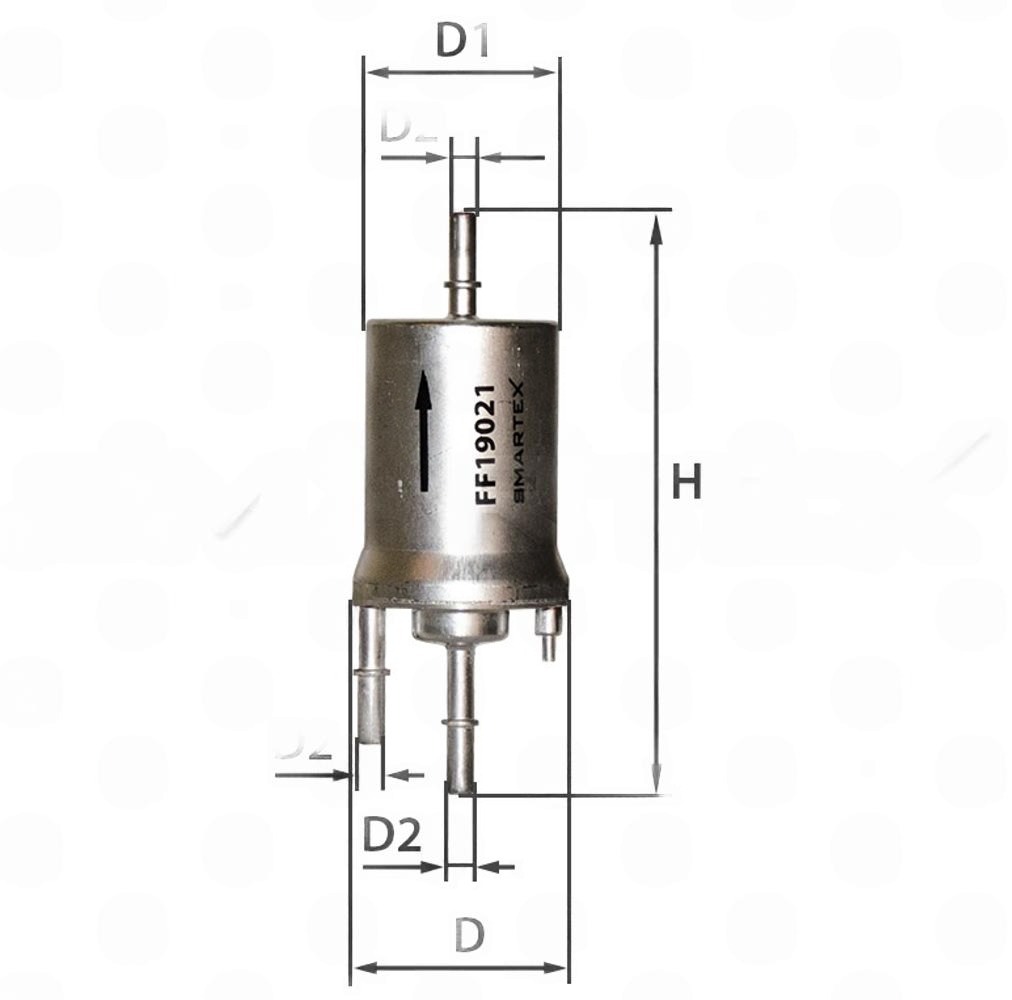 фильтр топливный VW Golf V 1.2-1.4-1.6-2.0FSI/TSFI 04->   (SMARTEX)