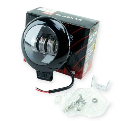 фара дополнительная LED  круглая 115х45 (Дм/Ш) 90W дальний