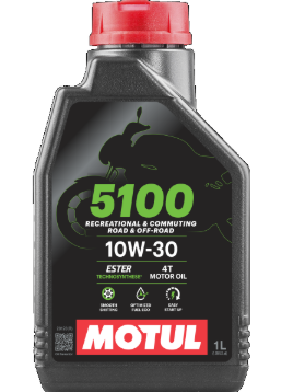 масло Motul 4T 10W-30 5100 (1л)
