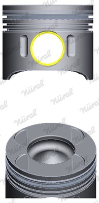 Поршень в комплекті на 1 циліндр, STD