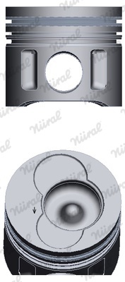 Поршень в комплекті на 1 циліндр, STD