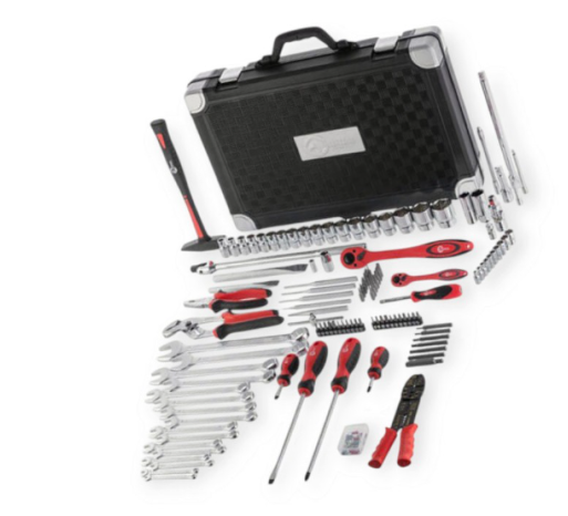 набор инструмента 1/2",1/4",3/8"  126 шт  с битами PROFI  Storm ET-8126 - зображення 5