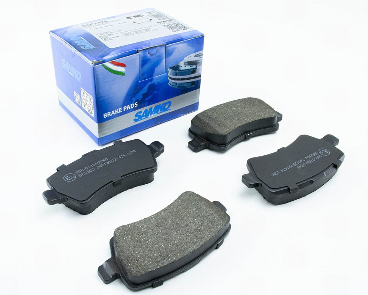 колод.торм. зад. Volvo S80, V70, Ford Galaxy, Land Rover Freelander II 06->  (LPR-Samko)