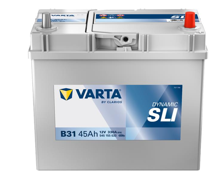 Аккумулятор VARTA BLUE DYNAMIC 45Ah, EN 330, правый "+" 238x129x227 (ДхШхВ) | 6СТ-45 АзЕ (B31)