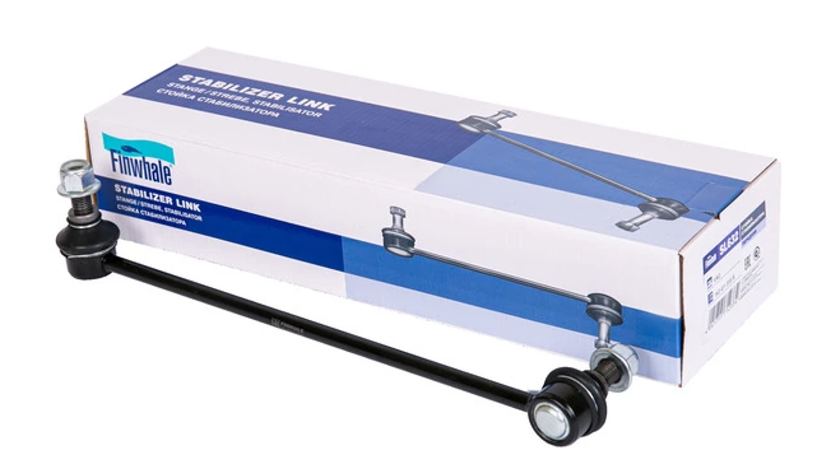 стойка стаб. пер. VW Caddy III 04->, Golf V-VI-VII, Passat B6-B7-B8, Skoda Octavia A5-A7  (Finwhale)