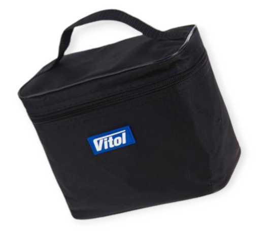 компрессор Vitol  10атм/ 37л/14А/1м шланг/прикур/сумка K-40 - зображення 3