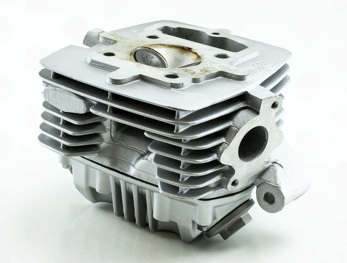 головка цилиндра Minsk-Viper CB-125 в сб с клапанами и крышкой