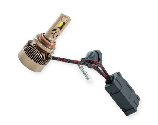 лампа LED HB4 12V-24V 120W EUROTUN Z11 20000L 6500К CAN BUS радиатор с вентилят. ET-Z11-9006 - зображення 2