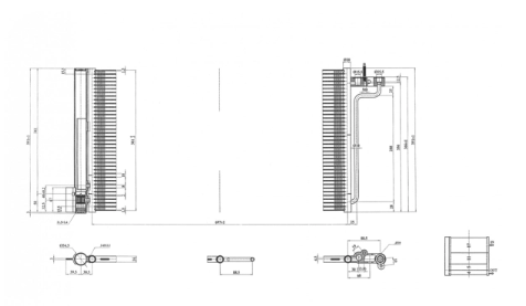 радиатор кондиционера Ford Focus, C-Max 1.6-2.0i 10->  (HART)
