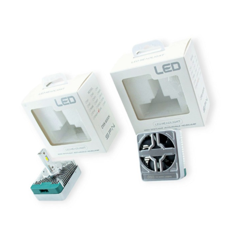 лампа LED D5 12V KA 6000K 10000L 50 W радиатор c вентилятором+обманка