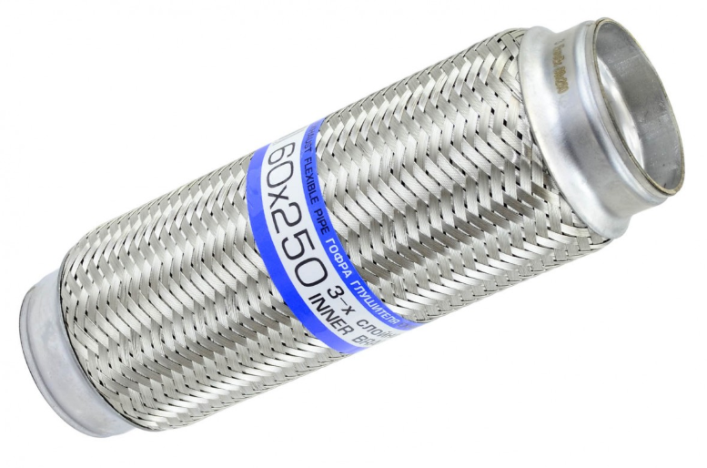 гофра 60х250  3-х слойная (EuroEx) интерлок, кольчуга