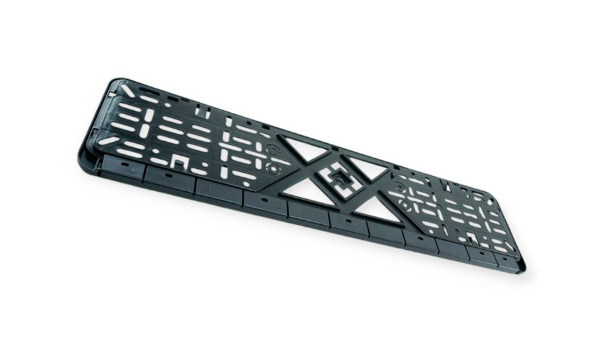 рамка под номер книжка  "FIAT"  рельефная хром улучшенная FIAT  SPR - зображення 2