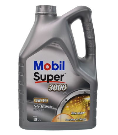 масло Mobil  5W-40 Super 3000 X1 SN/SM, A3/B4  (5л) 156154 - зображення 1