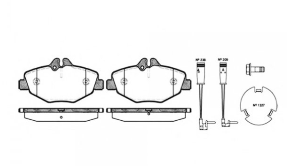 Тормозные колодки дисковые