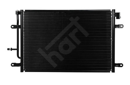 радиатор кондиционера Audi A6 C6 (04-11)  (HART)
