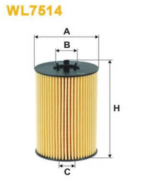фильтр масл. Audi A1/3/4/5/6, Q3/5 2.0TDI 11->  (WIX)