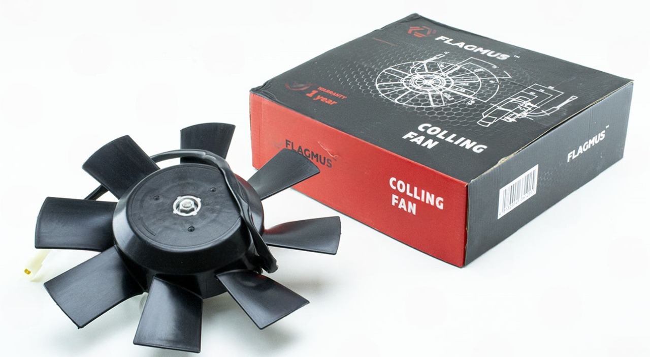 вентилятор радиат.электрич. 2103-08, 3110, 1102 (Flagmus)