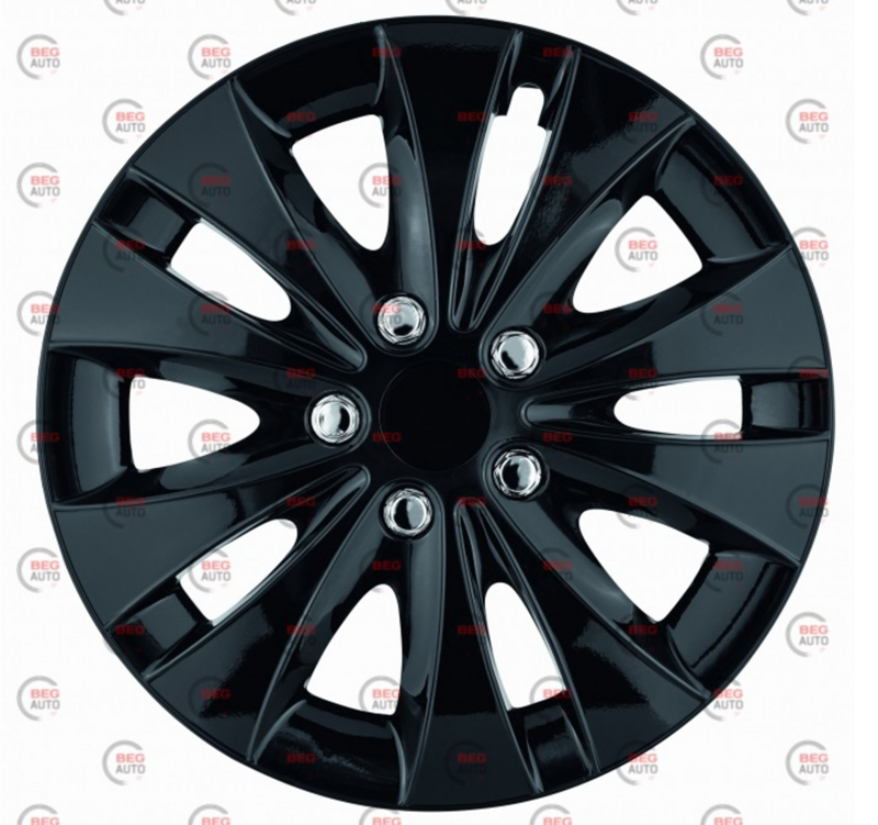колпак колесный 14" JESTIC "Storm"  BLACK
