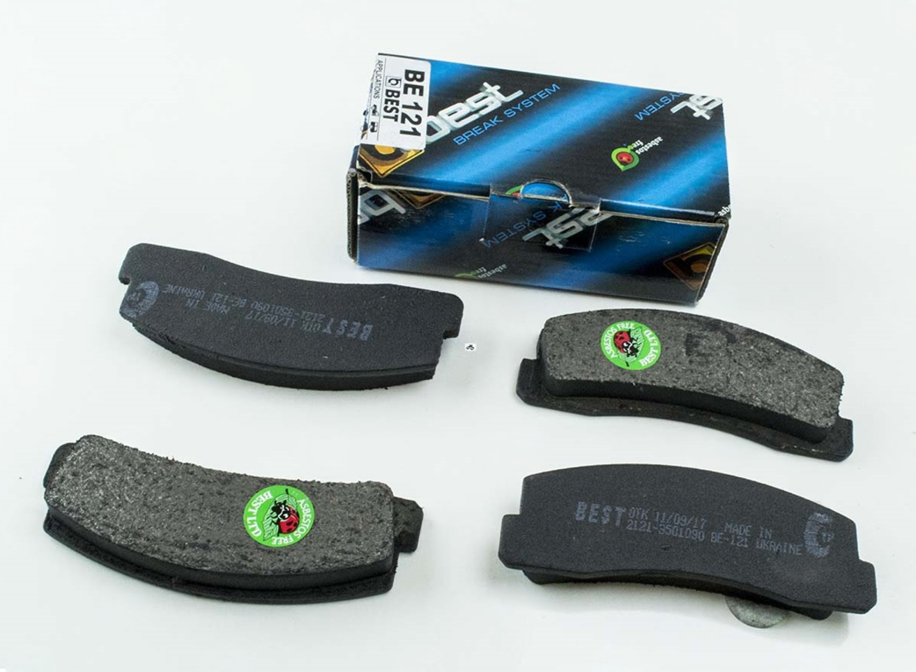 колодки торм.перед. 2121 (Best) ВЕ-121