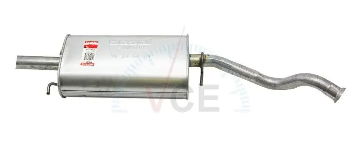 глушитель Lanos-Sens  хэтчбек под хомут (BOSAL) алюминизир.