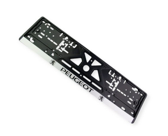 рамка под номер книжка  "PEUGEOT"