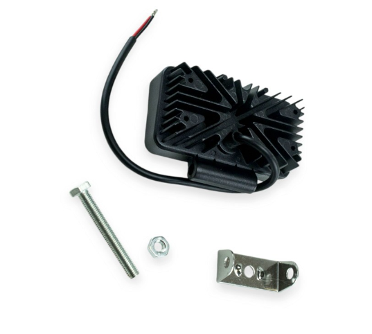 фара дополнительная LED  прямоуг. 110х60х50 (Д/В/Ш) 9W ближний CREE 09T-9W/F - зображення 2