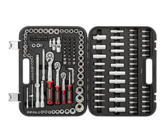 набор инструмента 1/2",1/4",3/8"  171 шт  с битами PROFI  Тайвань Storm ET-8171 - зображення 2