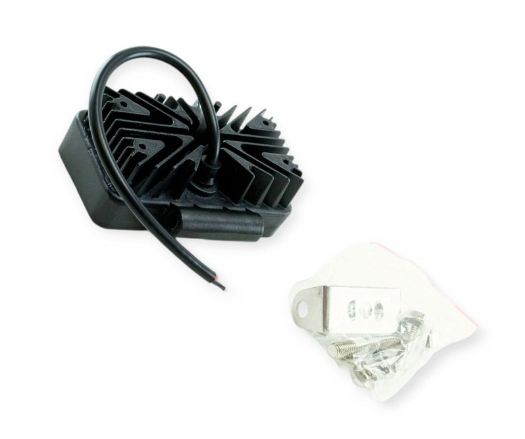 фара дополнительная LED  прямоуг. 110x60х50 Д/В/Ш) 45W OPL-SWL-18W - зображення 2