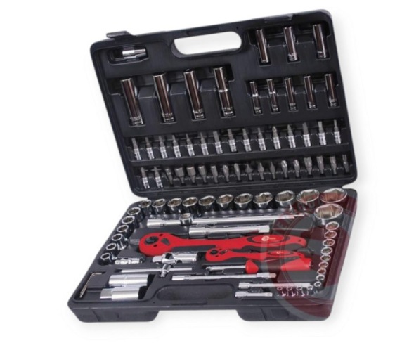 набор инструмента 1/2",1/4"   94 шт  с битами  Тайвань