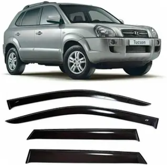 ветровик Hyundai Tucson 2004-2010 (скотч) VIP Китай