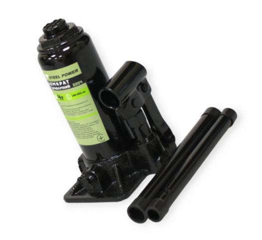 домкрат гидравл.  4Т  180-350мм  (коробка) Steel Power SPR 2204 - зображення 2