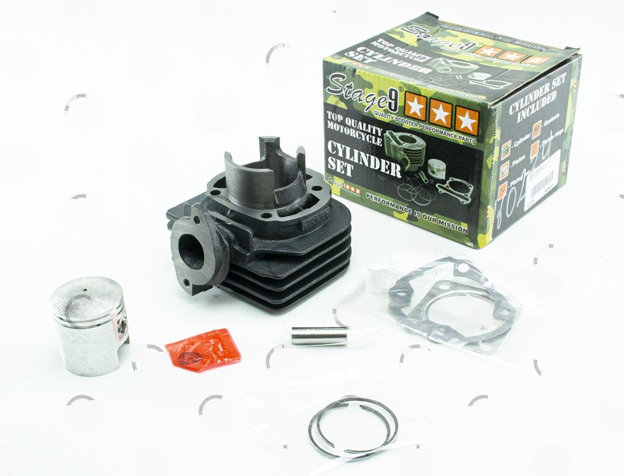 цилиндр в сборе SUZUKI AD 50 (d=41) STAGE-9