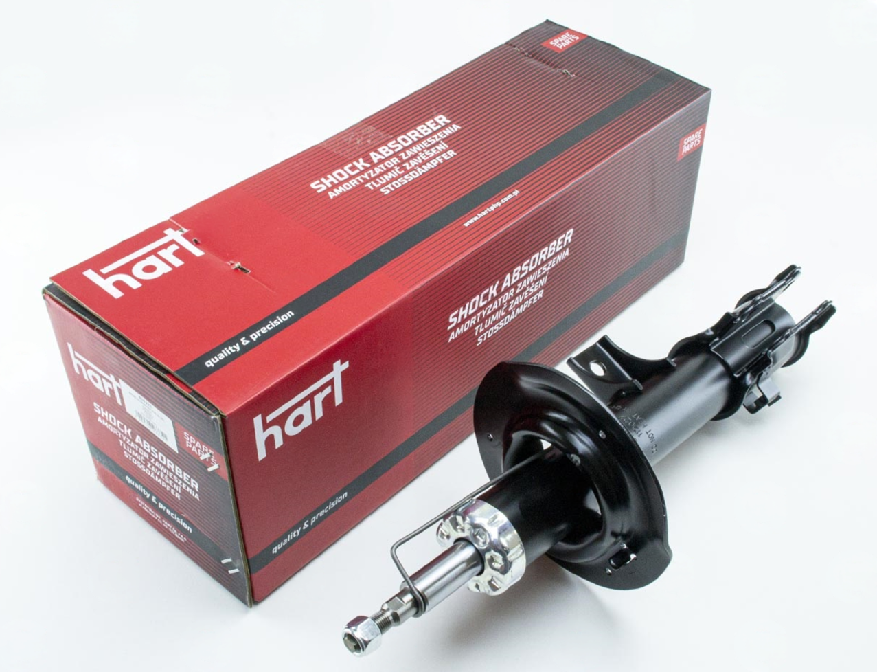 амортизатор пер. Kia Sportage, Hyundai iX35 10-> правый R  (HART)