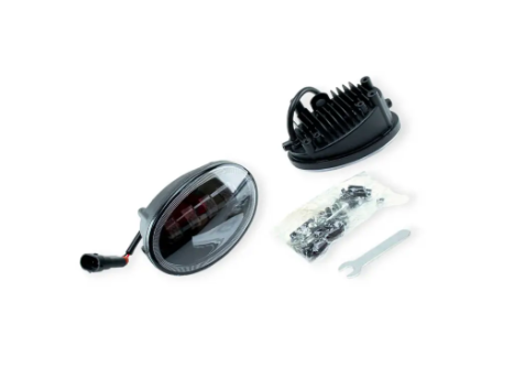 противотум. HONDA Accord 7, Civic 4D, CR-V, Fit / Jazz LED 4 линзы белый+желтый