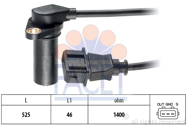 Датчик частоти обертання валу