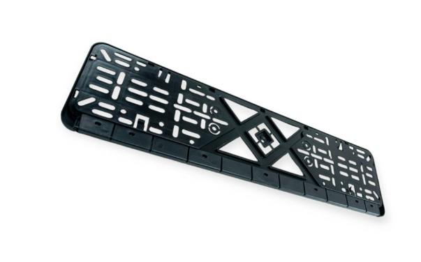 рамка под номер книжка  "PEUGEOT"  рельефная хром улучшенная PEUGEOT  SPR - зображення 2