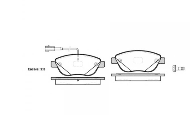 Гальмівні колодки дискові