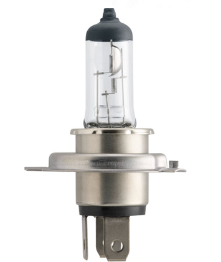лампа H4 12V 60/55 (43) PHILIPS LongLife EcoVision 12342LLECOC1 - зображення 2