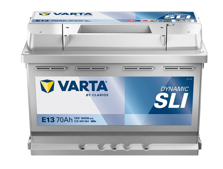 Аккумулятор VARTA BLACK DYNAMIC 70Ah, EN 640, правый "+" 278x175x190 (ДхШхВ) | 6СТ-70 АзЕ (E13)